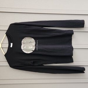 Gucci Guilty Black Long Sleeve Tee with Logo,XL